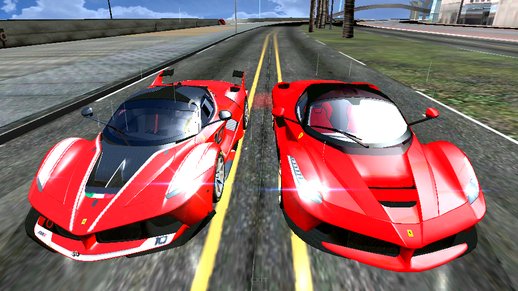 Ferrari Fxxk And Laferrari for Mobile