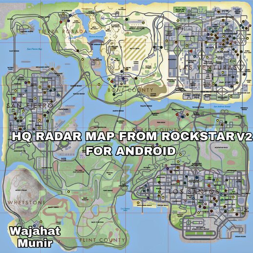 HQ Radar Map From Rockstar V2 For Android