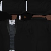 Tuxedo/Heist Suit with BODY ARMOR and GLOVES