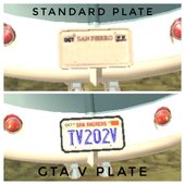 GTA V License Plates