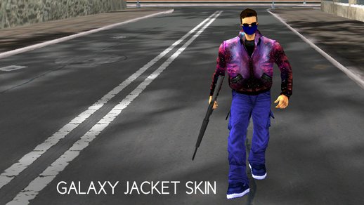 Galaxy Jacket Skin For Mobile