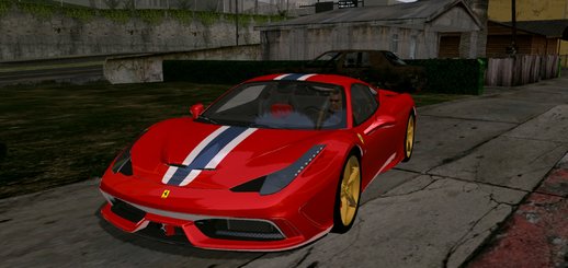 Ferrari 458 para GTA San Andreas