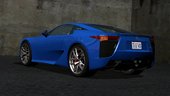 2011 Lexus LFA for Mobile