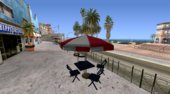 Umbrella at Santa Maria Beach