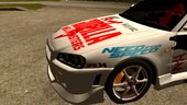 Paintjob for 1999 Nissan Skyline R-34 GT-R V-spec for Mobile