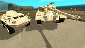 GTA V U.S. Army Cars Pack - Only DFF