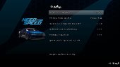 NFS No Limits HD NO IMPORT menu mod