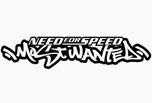 NFS Most Wanted 2005 Font 