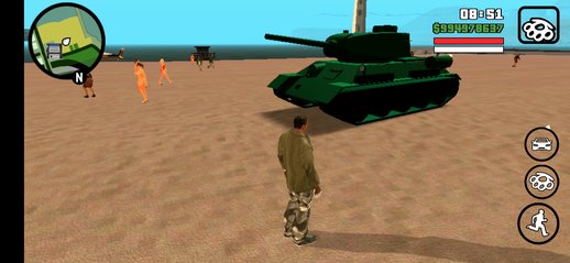 T-34-dff no txd for Android 