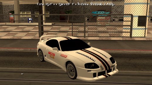 NFS No Limits Inspired Hoonigan paintjob for Toyota Supra US-Spec (JZA80) 1993