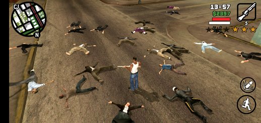 Dead body for a long time for GTA SA