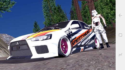 Mitsubishi Lancer Evo for Mobile