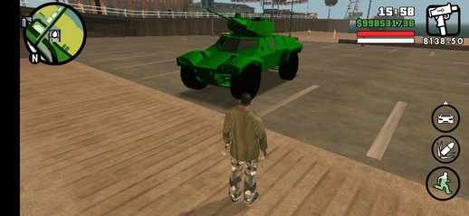 Panhard CRAB Battlezone Mod dff no txd 