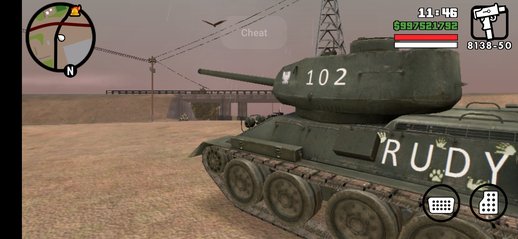T-34-85-Rudy 102-dff and txd