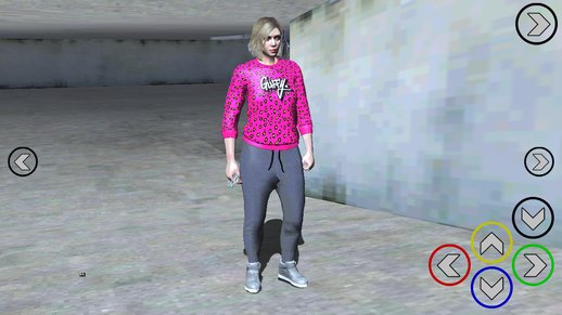 GTA Online Skin Random Female Rubia 4 for Mobile