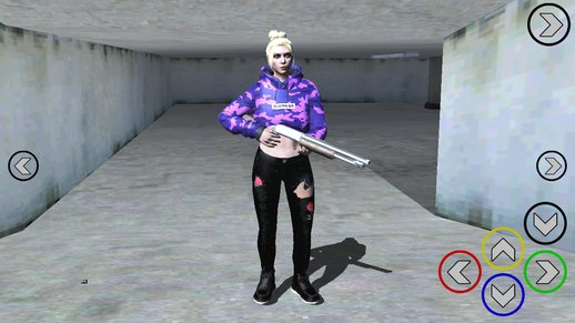 GTA Online Skin Ramdon Female Rubia 6 for mobile