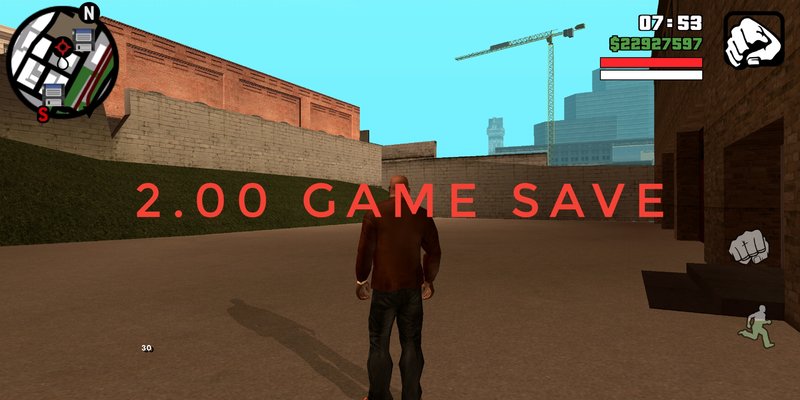 The GTA Place - Grand Theft Auto: San Andreas Savegame 99.47% (Mobile)