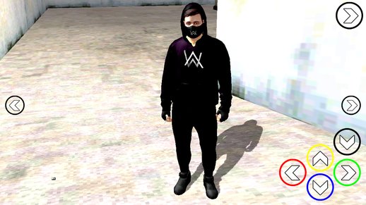 GTA Online Skin Ramdon Alan Walker V1 for mobile