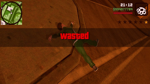 GTA V Wasted/Busted Mod for Mobile