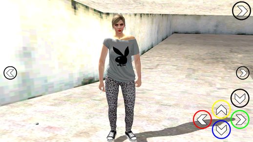 GTA Online Skin Random Female Rubia 3 for mobile