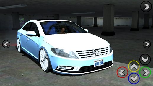 Volkswagen Passat CC 2010 Lowpoly for mobile