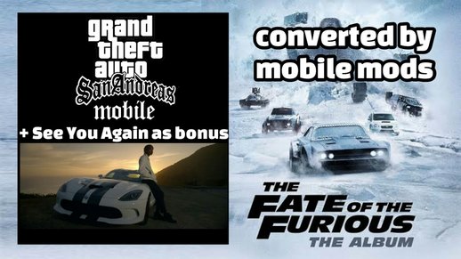 The Fate of the Furious The Album + bonus music radio sound mod for mobile