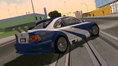 BMW M3 GTR (E46) 2004 (fixed black cleo) for mobile