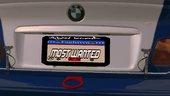 BMW M3 GTR (E46) 2004 (fixed black cleo) for mobile