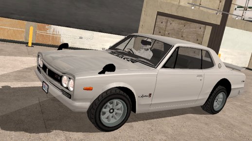 Nissan Skyline 2000 GTR (KPGC10) (SA lights) for mobile