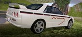 Nissan Skyline GTR R32 (SA lights) for mobile