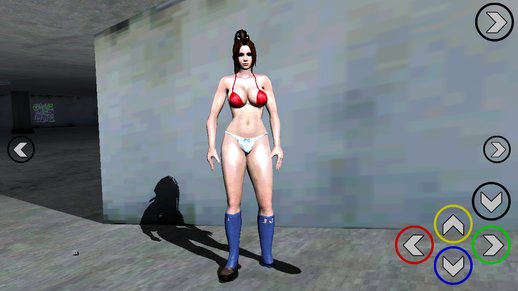 Mai Shiranui from DOA in lingerie (Summer School Uniform Suit) V1 for mobile