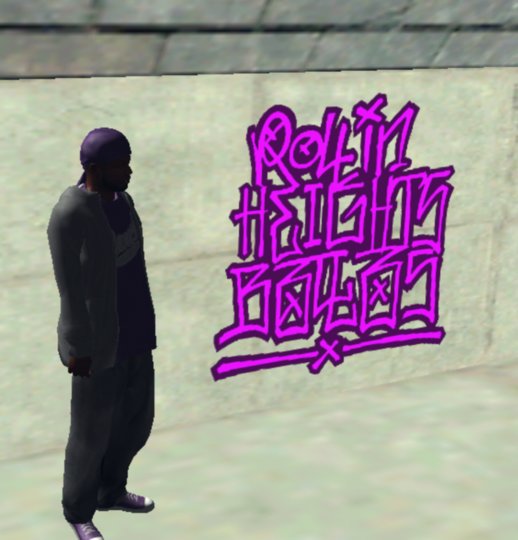 GTA SA New Gang Graffiti for Mobile