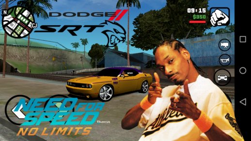 SNOOP DOGG's Dodge Challenger SRT8 (NFS: No Limits)