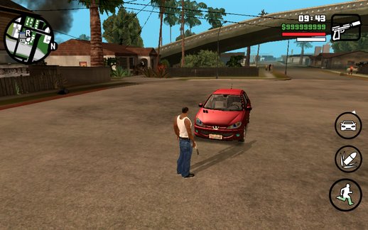 Peugeot 206 GTI for Mobile