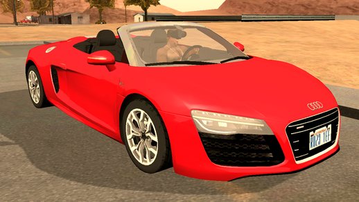 Audi R8 V10 Spyder 2014 for mobile