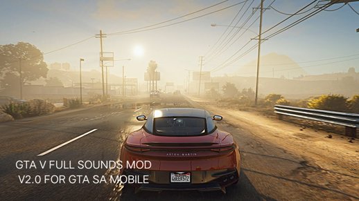 GTA V Full Sounds Mod V2.0 For GTA SA Mobile