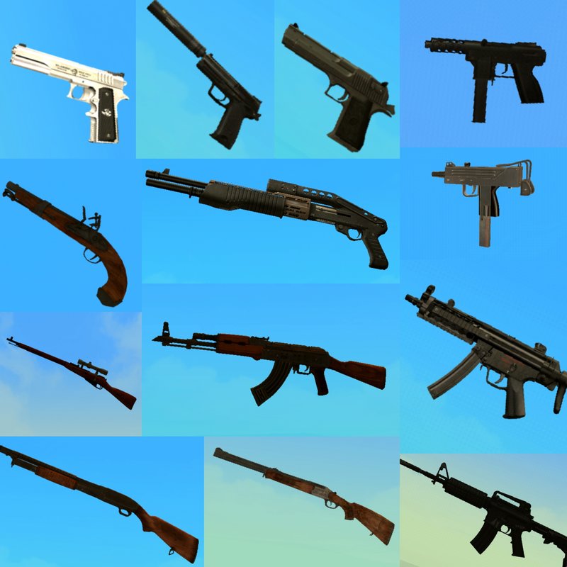 Моды на гта 4 на оружие. GTA sa Andreas оружие Pack. GTA San Weapons пак. GTA sa андроид пак оружия.