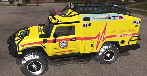 Hummer H2 Ambulance for mobile