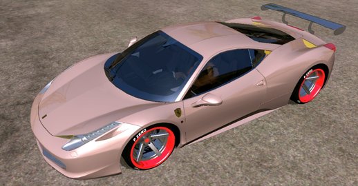 Ferrari 458 Italia for mobile