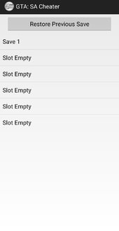 GTA: SA Cheater for Android (no root) 