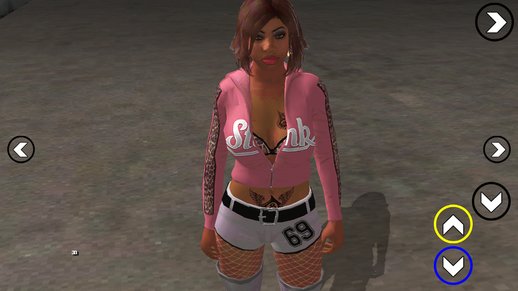 Hooker from GTA V V2 for mobile