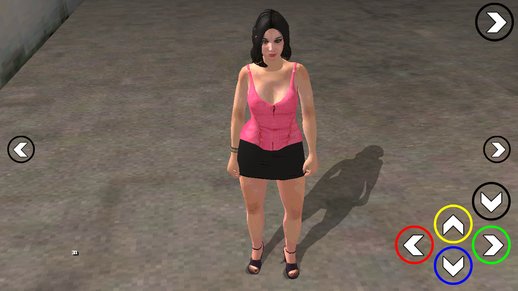 Hooker from GTA V V7 for mobile