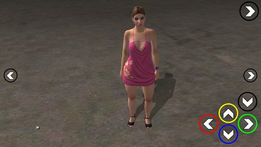 Hooker from GTA V V6 for mobile