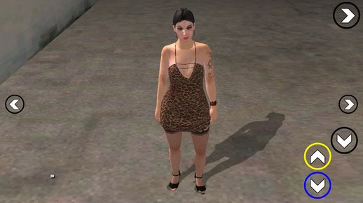 Hooker from GTA V V5 for mobile