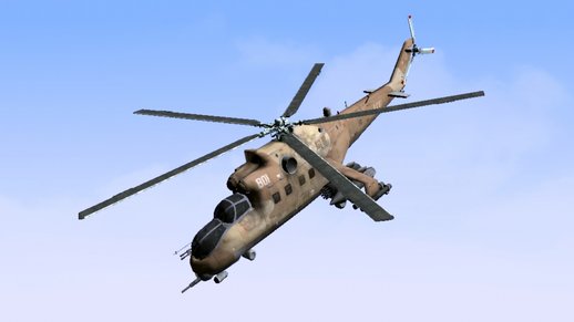 Mil-Mi 24D Hind from COD Series for Mobile