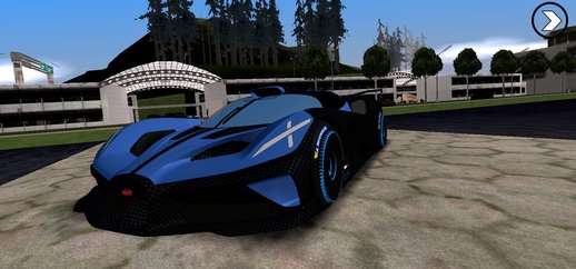 Bugatti Bolide 2024 for Mobile