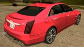 2018 Cadillac CTS-V Lowpoly for mobile