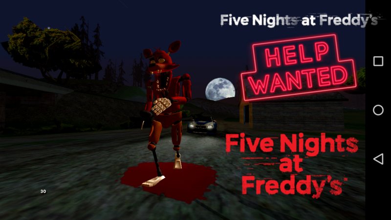 Five Nights at Freddy v5 for GTA San Andreas