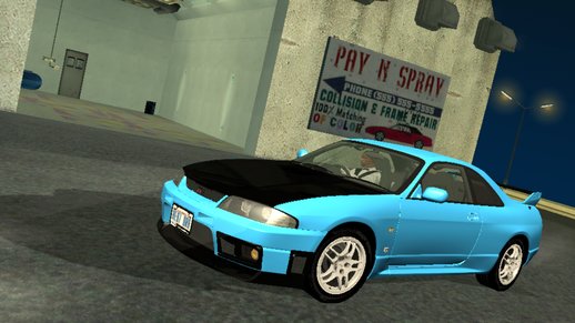 Nissan Skyline GTR R33 V-Spec for mobile