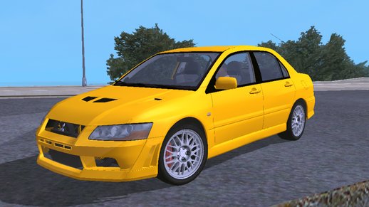 Mitsubishi Lancer Evolution VII (HQLM) (FnF kit) for mobile